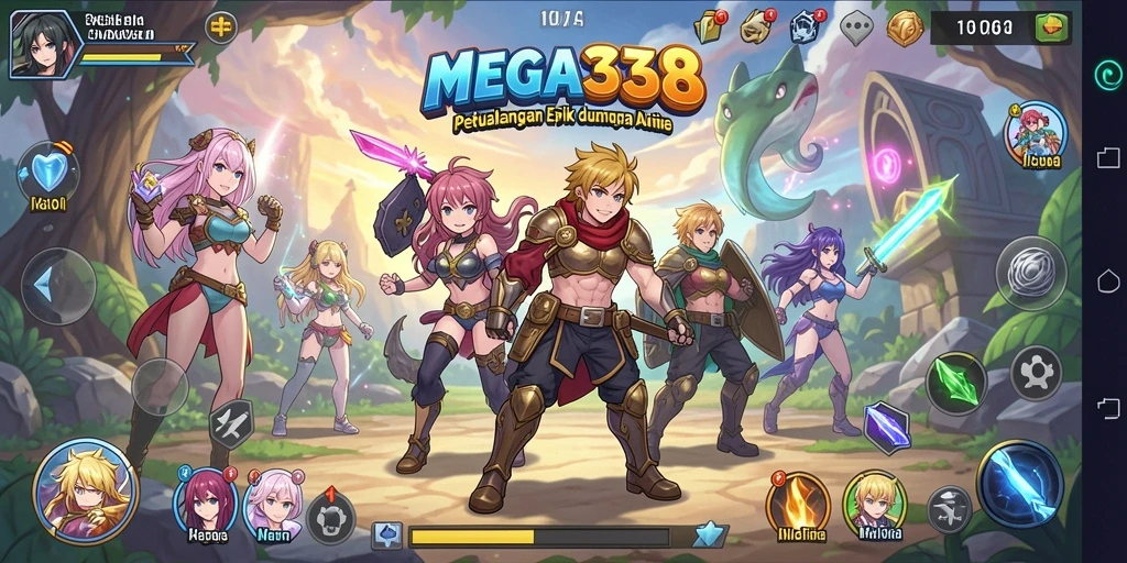 Gameplay seru dengan karakter Anime yang menarik.