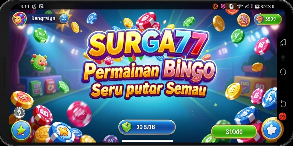 Tampilan gameplay seru dan menarik di SURGA77 Bingo.